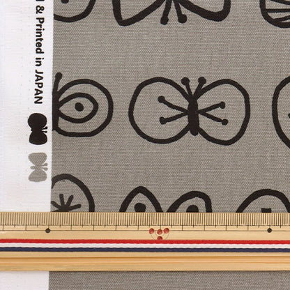 [From quantity 5] Fabric 『Oxford Nordic pattern high AP31903-1E]