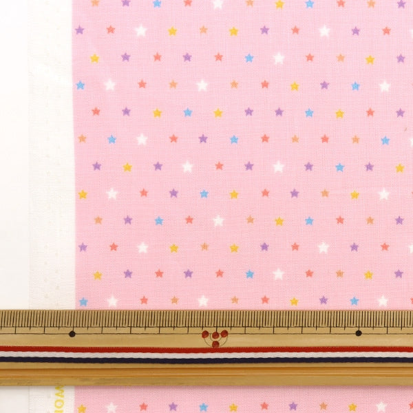 [From quantity 5] Fabric 『Poplin Homy Collection Star DH12989S-D]