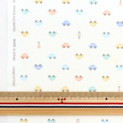 [From quantity 5] Fabric 『Poplin Home Collection Car Pattern DH13183S-E]