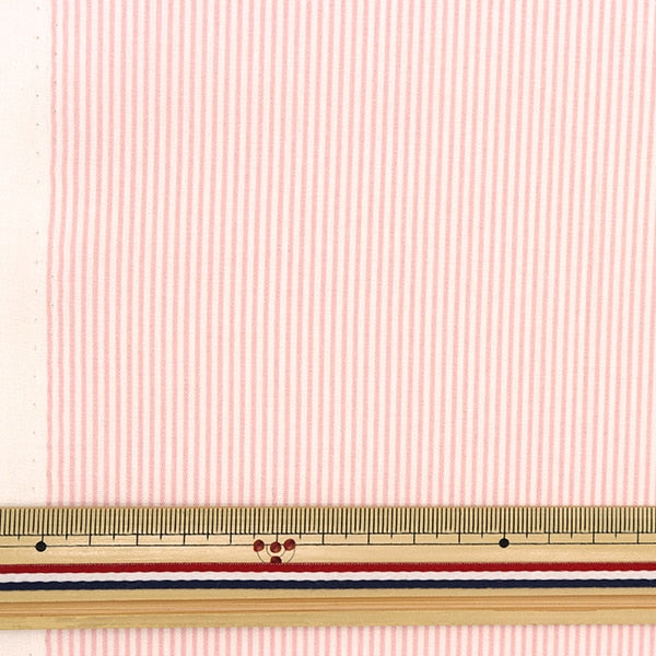 [From quantity 5] Fabric 『Poplin Homy Collection Stripe Pattern DH13196S-A]
