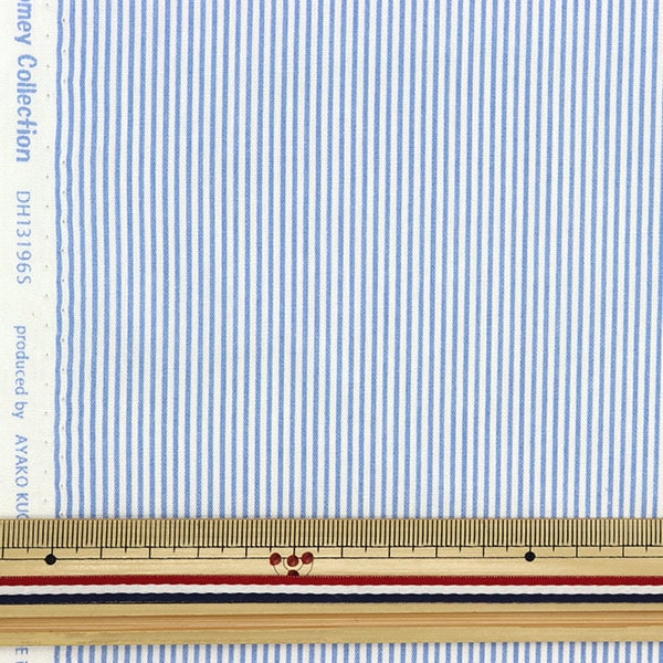 [From quantity 5] Fabric 『Poplin Home Collection Striped Pattern DH13196S-E]