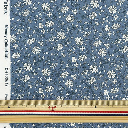 [From quantity 5] Fabric 『Poplin Home Collection single color flower DH10061S-F]