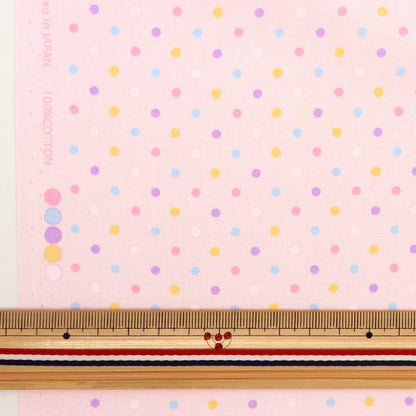 [From quantity 5] Fabric 『Poplin Home Collection Dot DH10085S-D]