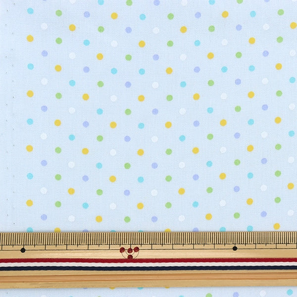 [From quantity 5] Fabric 『Poplin Home Collection Dot DH10085S-E]