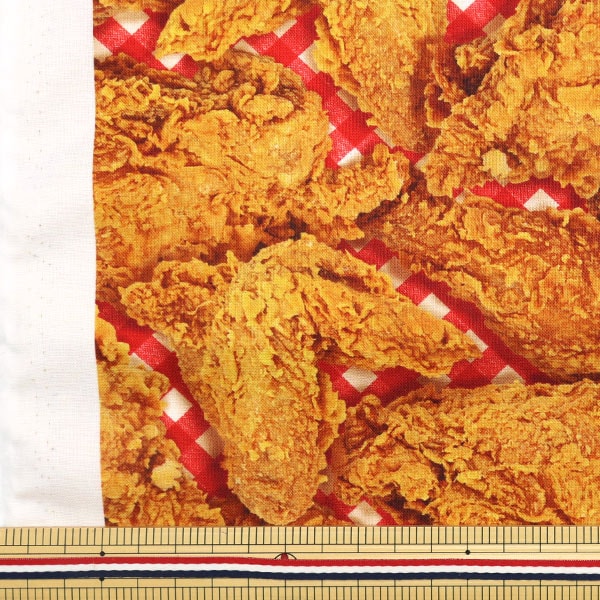 [From quantity 5] Fabric "USA cotton fried chicken 21536-16"