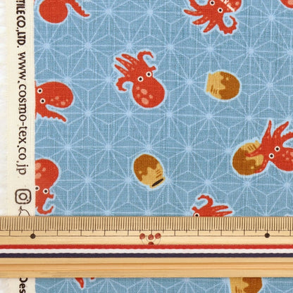 [From quantity 5] Fabric "Dobby Japanese pattern Takako Mizuiro AP31904-2C"
