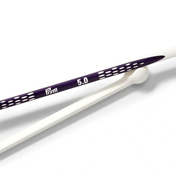 編織針 “ 2人體工程學單點棒針 35厘米5.0mm] Prim