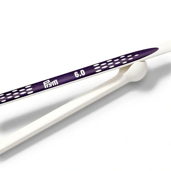 編織針 “ 2人體工程學單點棒針 35厘米6.0mm] Prim
