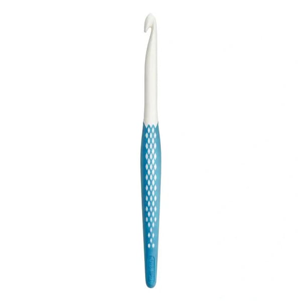 編み針 『エルゴノミクス かぎ針 18cm アズーリ 9.0mm』 Prym プリム