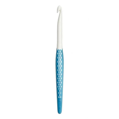 編み針 『エルゴノミクス かぎ針 18cm アズーリ 9.0mm』 Prym プリム