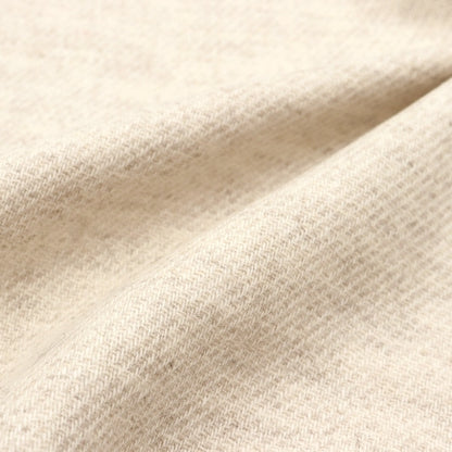 [From quantity 5] Fabric "Double face soft brushed white 23-15111-200"