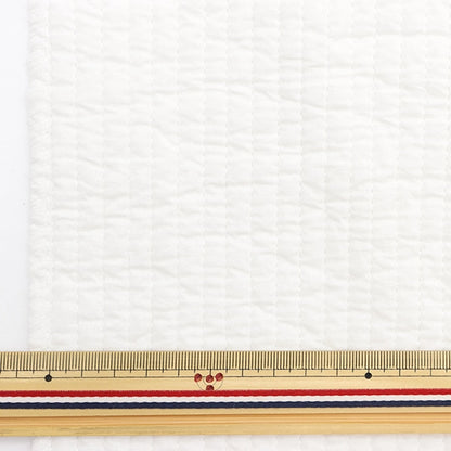[From quantity 5] Fabric "Iburukilt Off White Kof-53H-OW"