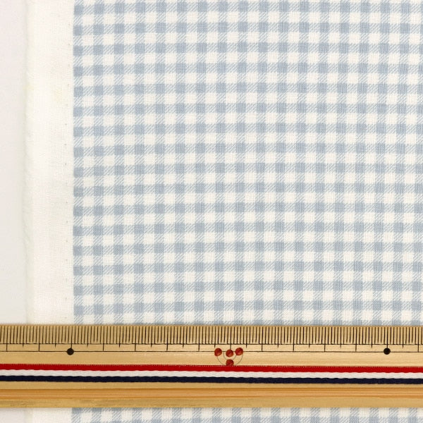 [From quantity 5] Fabric 『Scare Print Home Collection Gingham Mint DH10487S-D]