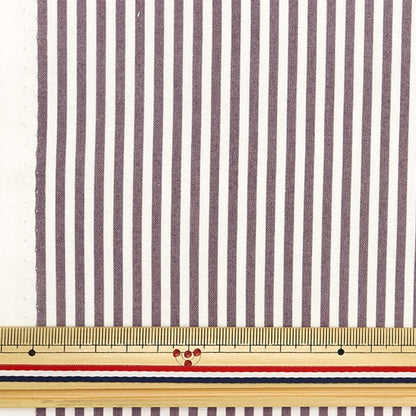 [From quantity 5] Fabric 『Scare Print Home Collection Stripe Gray DH10486S-F]