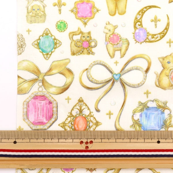 [From quantity 5] Fabric "60 Loan Digital Print 22fabric Dress Up Off DP-4430-2A"