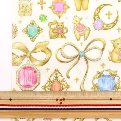 [From quantity 5] Fabric "60 Loan Digital Print 22fabric Dress Up Off DP-4430-2A"