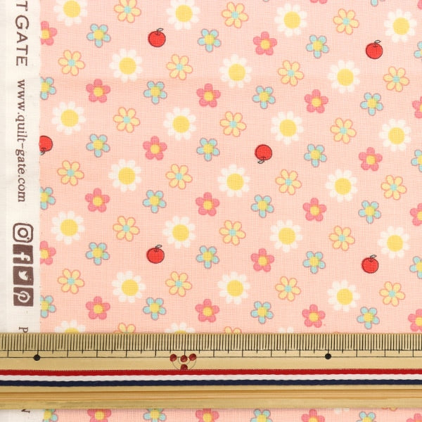 [From quantity 5] Fabric 『Scare Print Margaret & Sophie 15B MS7010-15B]
