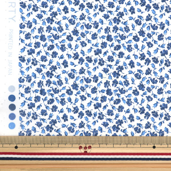 [From quantity 5] Fabric "Liberty Fabric Picadilly Poppin Kenzington Rose 1611102-AP" Liberty Japan