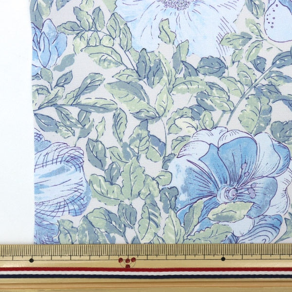 [From quantity 5] Fabric "Liberty Fabric Recycled Nylon Lipstop Rose Zandy 15-3635180-ZR" Liberty Japan