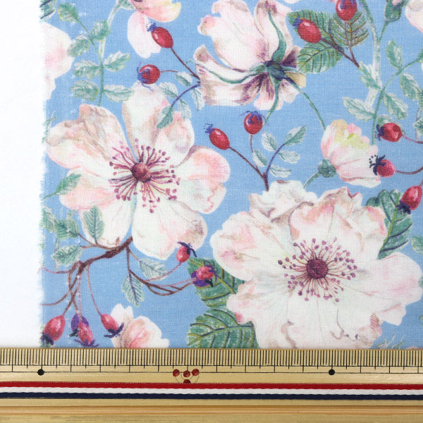 [From quantity 5] Fabric "Liberty Fabric LiyoselLawn Doreset Rose DC30096-Zs] Liberty Japan