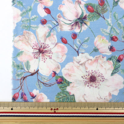 [From quantity 5] Fabric "Liberty Fabric LiyoselLawn Doreset Rose DC30096-Zs] Liberty Japan