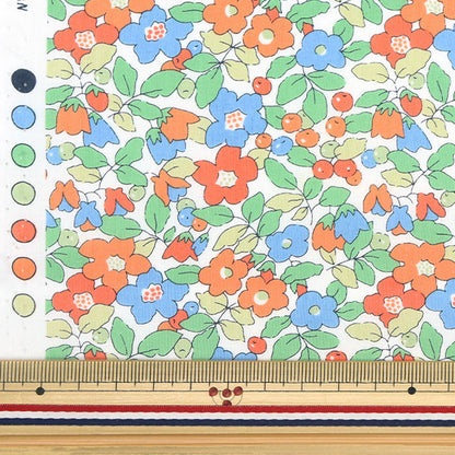 [From quantity 5] Fabric "Liberty Fabric Tana lawn Betzy Berry 36302107-YE] Liberty Japan