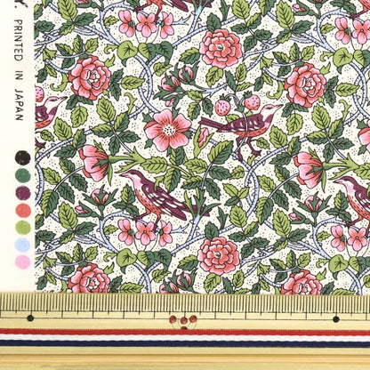 [From quantity 5] Fabric "Liberty Fabric Tana lawn Strawberry Tree DC31032-BE] Liberty Japan