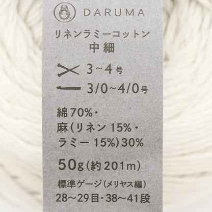 春夏纱线 “亚麻拉米棉花儿童106颜色” daruma DARUMA 横田