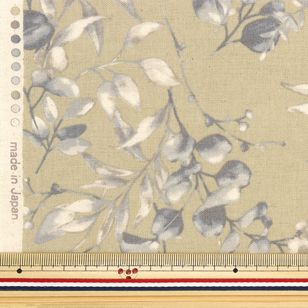 [From quantity 5] Fabric "Cotton linenSheeting Floral beige 99203-1A]