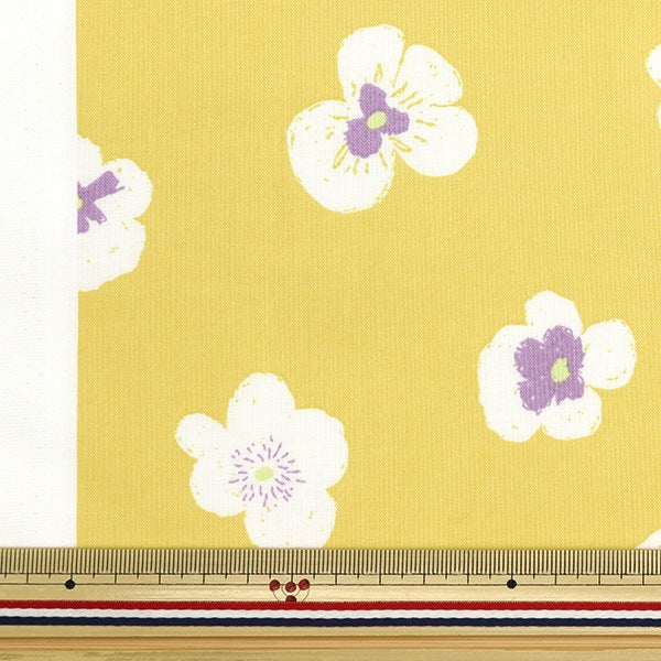 [来自数量5] 织物 “ Nina Soft Scare Violetti黄色142-1292-B3”