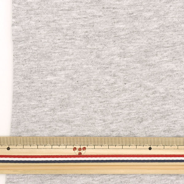 Fabric "Cotton shirt knit thinning Cut Cloth Approximately 90cm x 1.8m Heather Gray C-KnitCol-6]