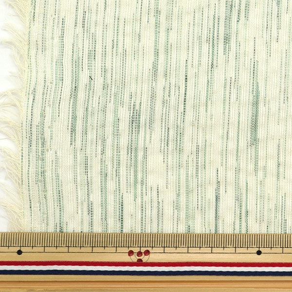 [From quantity 5] Fabric "Shijira weaving generation x green NOS-017-20"