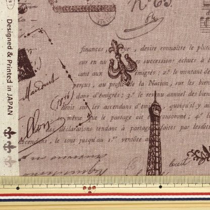 [来自数量5] 织物 “棉花帆布好旧日子粉红色CR8888-2C” cosmo纺织品
