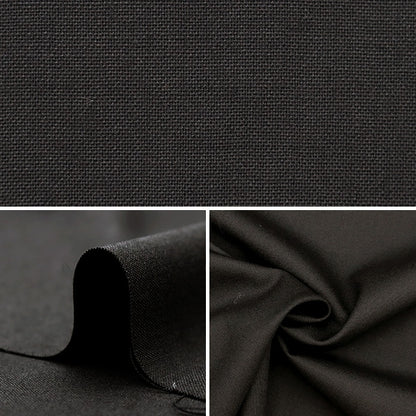[From quantity 5] Fabric "60 Wool Tropical Black ND016-BK"