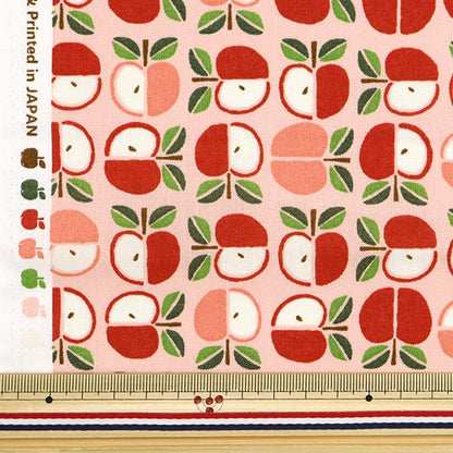 [From quantity 5] Fabric 『Sheeting Pygmy World Apple Pink AP32904-2C]
