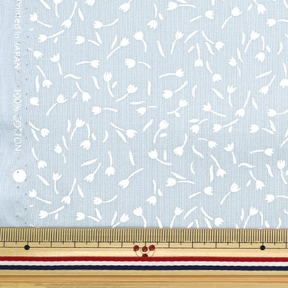 [From quantity 5] Fabric 『Scare Print Home Sister Tulip Pale Mint HS10500-C]