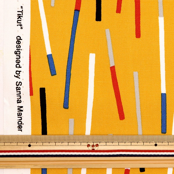 [From quantity 5] Fabric "Kippis (Kippis) Oxford Empitsu orange KPO-67B]