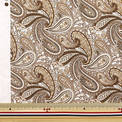 [来自数量5] 织物 “ Broad Paisley Beige 4223-1-2”