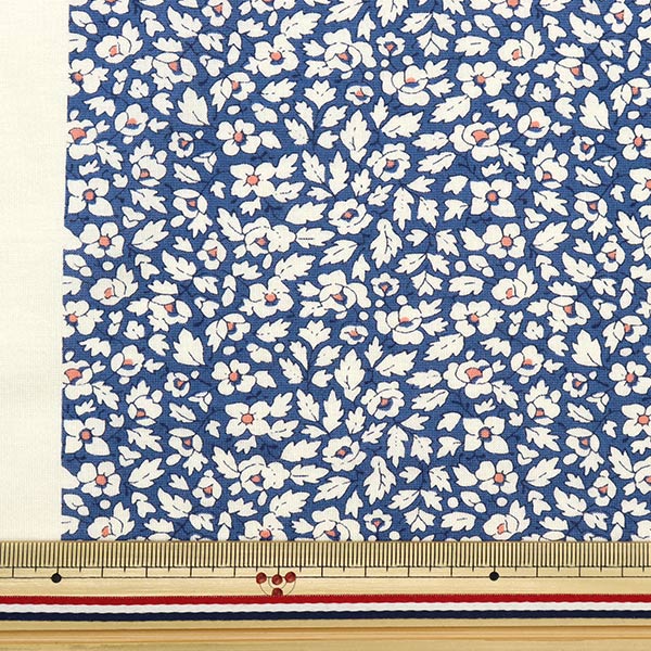 [From quantity 5] Fabric "Liberty Fabric 60/2 Tenjiku Featherfields 3637287-AK" Liberty Japan