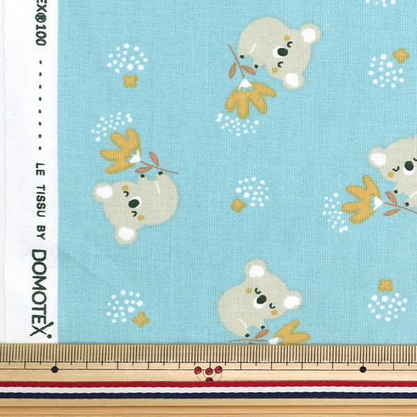 [From quantity 5] Fabric "DOMOTEX Cotton Print Good Night Koala DOMO-CPT13"
