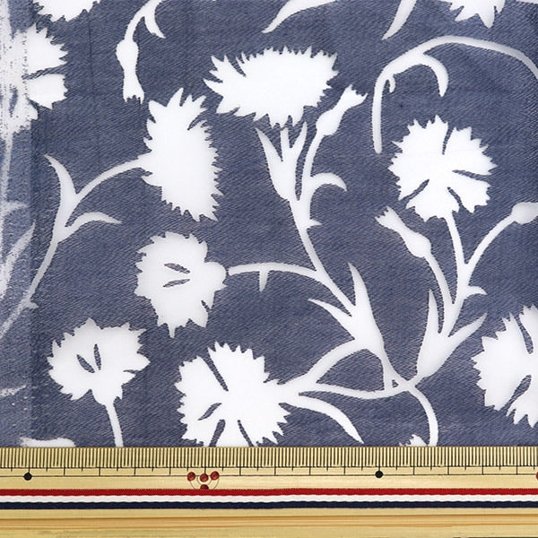 [From quantity 5] Fabric "Opal flower pattern RAM-OB1044"