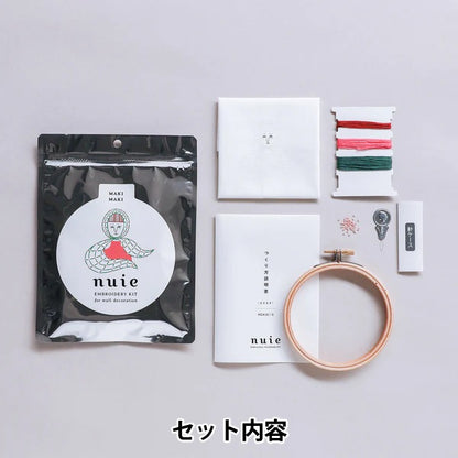 刺しゅうキット 『nuie 刺しゅうキット マキマキ HCA15//3』 MIYUKI ミユキ