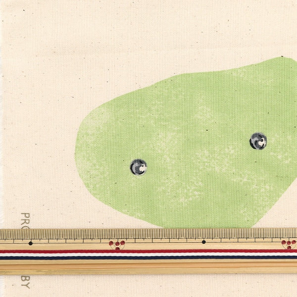 [From quantity 5] Fabric "Cotton Canvas Bouldering Cat Pastel KTS6915-B" COTTON KOBAYASHI