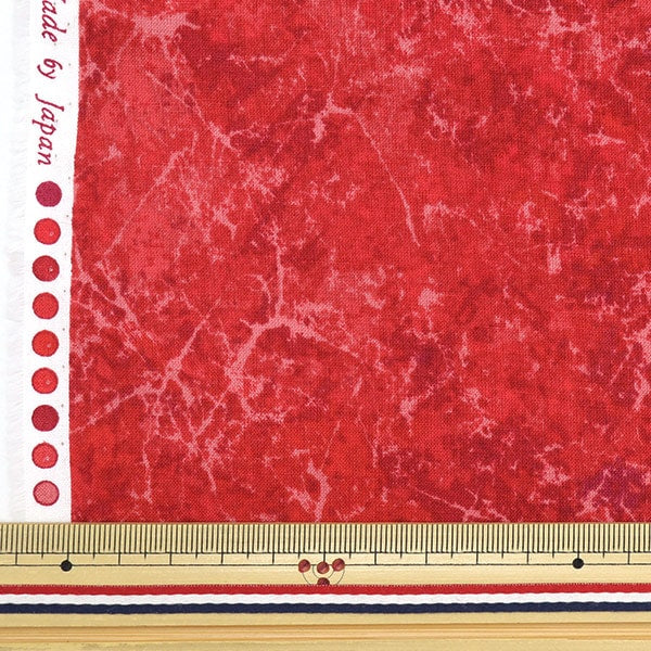 [From quantity 5] Fabric 『Scare Print Misty Maurble Amore Rose B87423Z-1-12]