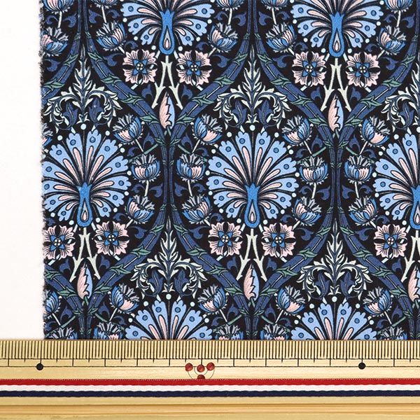 [From quantity 5] Fabric "Liberty Fabric Tana lawn Peacock Place 3633211-23ct] Liberty Japan