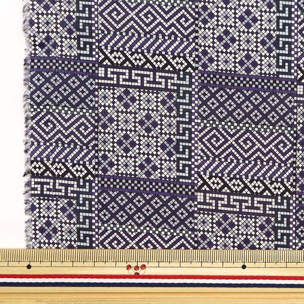 [From quantity 5] Fabric "Liberty Fabric Tana lawn Mosaics 3633212-23AT] Liberty Japan