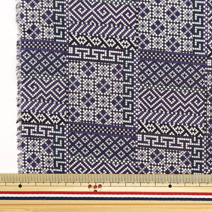 [From quantity 5] Fabric "Liberty Fabric Tana lawn Mosaics 3633212-23AT] Liberty Japan