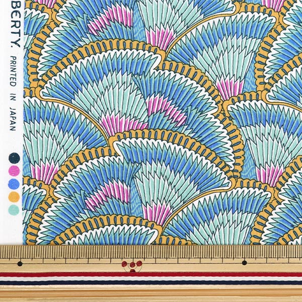 [From quantity 5] Fabric "Liberty Fabric Tana lawn Ikaras 3633215-23ct] Liberty Japan