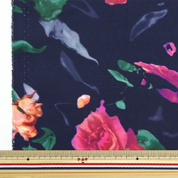[From quantity 5] Fabric "Liberty Fabric Tana lawn Afro Dateies Rose 3633248-23AT] Liberty Japan