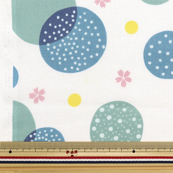 [From quantity 5] Fabric 『Scare Print Japanese pattern KYM-2303-C]